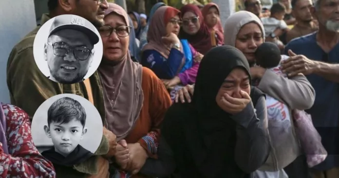 Tragedi Rumah Terbakar: Pilu Ayah dan Anak Maut Berpelukan, Isteri Baru Habis Berpantang!