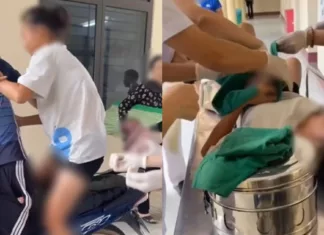 Ibu Bersalin Atas Motosikal, Selamat Lahirkan Bayi Sebelum Tiba Di Hospital!