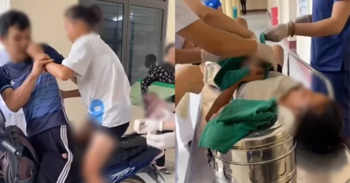 Ibu Bersalin Atas Motosikal, Selamat Lahirkan Bayi Sebelum Tiba Di Hospital!