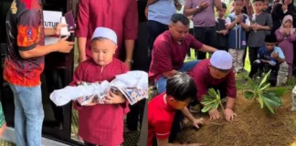 Adik Abang Aji meninggal dunia