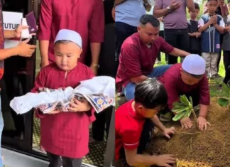 Adik Abang Aji meninggal dunia