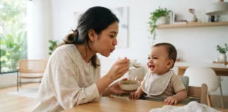 Bahaya Meniup Makanan Anak
