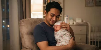 Bayi Mudah Lena Dengan Ayah