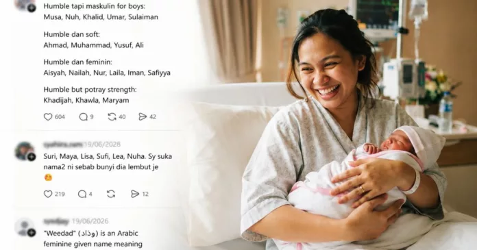 Trend Kongsi Nama Anak Jadi Makin Meriah, Semua Nama Best! Trend Kongsi Nama Anak