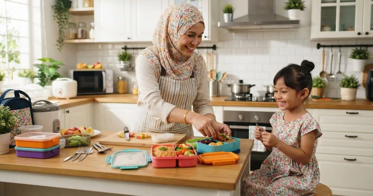 Siapkan Bekal Anak & Suami Tugas Mulia, Tak Ramai Ibu Boleh Buat Macam Ni! 7 Bekal Anak & Suami