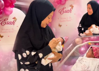 Sharifah Shahirah Timang Cucu Kedua, Nama Ésah’ Raih Perhatian