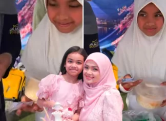 Manisnya Momen Tok Ti Temani Aafiyah Di Hari Kantin Sekolah