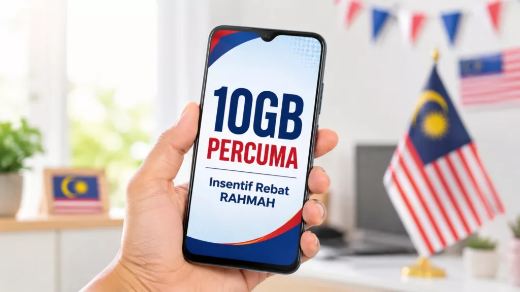 10GB Data Internet Percuma: Berita Gembira & Manfaat Hebat Buat Ibu Ayah