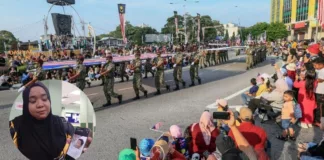 Kaki Kanak-Kanak 3 Tahun Digilis Tayar, Detik Cemas Depan Mata Ibu Ketika Perarakan Merdeka!