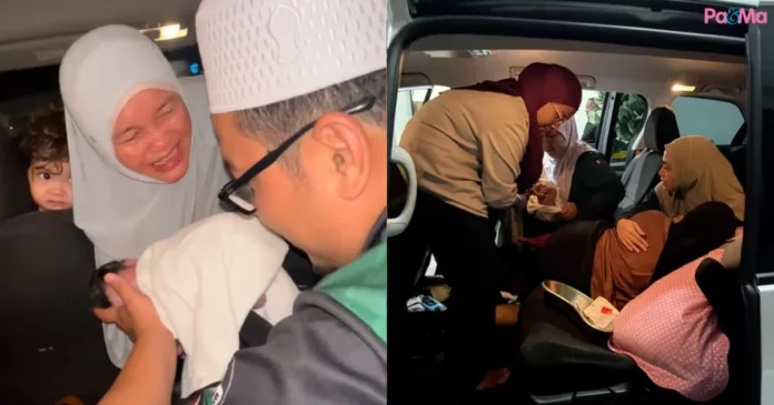 Bayi Lahir Dalam Kereta, Detik Cemas Nenek Berani Sambut Cucu Sendiri!
