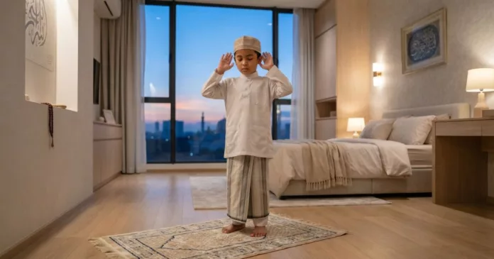 Anak 8 Tahun Tertinggal Solat Subuh, Perlukah Disuruh Qada?