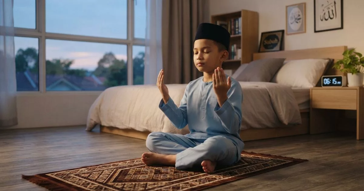 Anak 8 Tahun Tertinggal Solat Subuh, Perlukah Disuruh Qada?