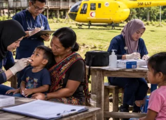 Flying Doctor Service: Pengorbanan Wira Senyap Demi Kesihatan Ibu & Anak Pedalaman