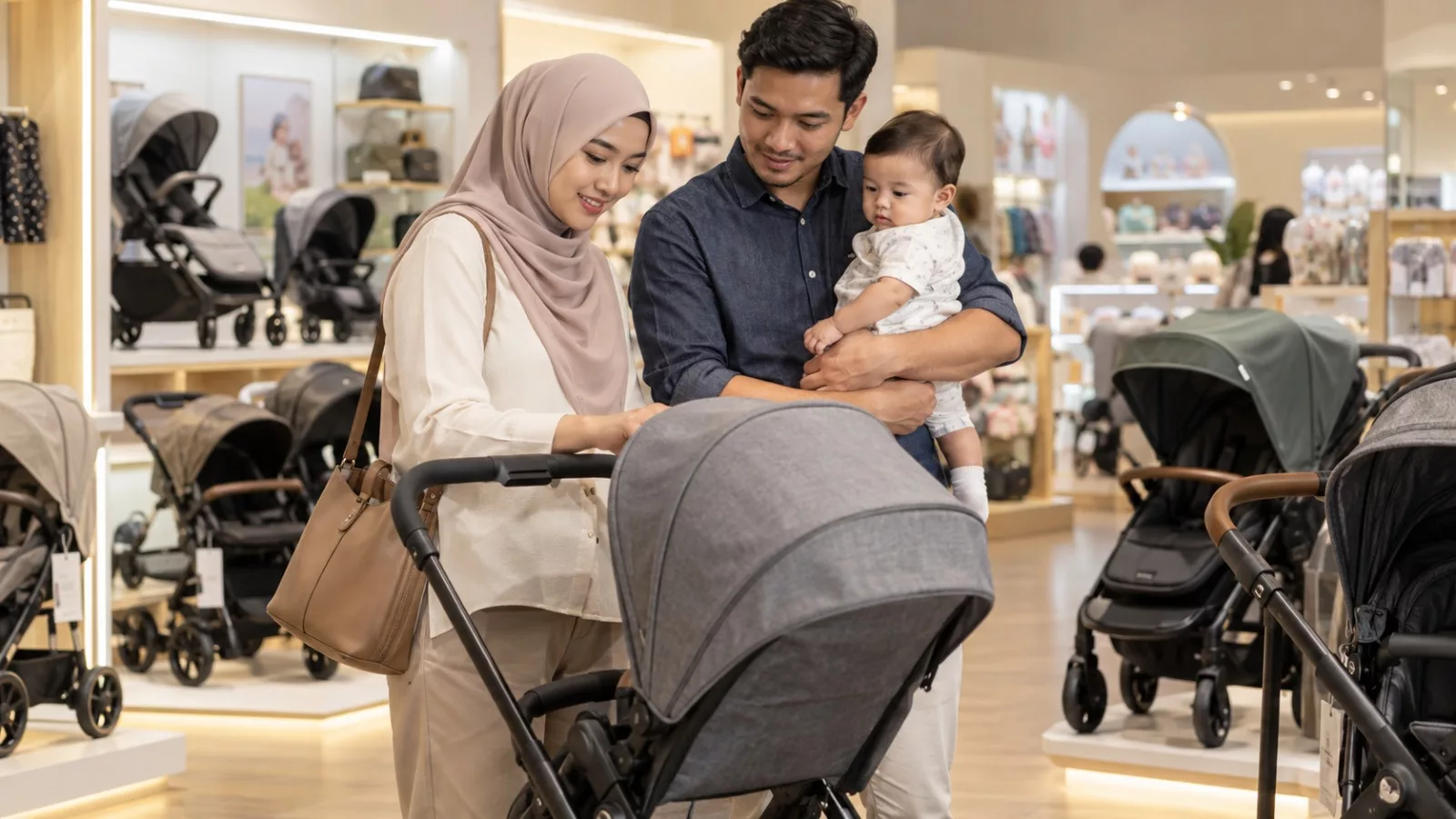 Cara Pilih Stroller Yang Betul: 5 Panduan Penting Yang Ibu Ayah Kena Tahu 8 Cara Pilih Stroller Yang Betul: 5 Panduan Penting Yang Ibu Ayah Kena Tahu