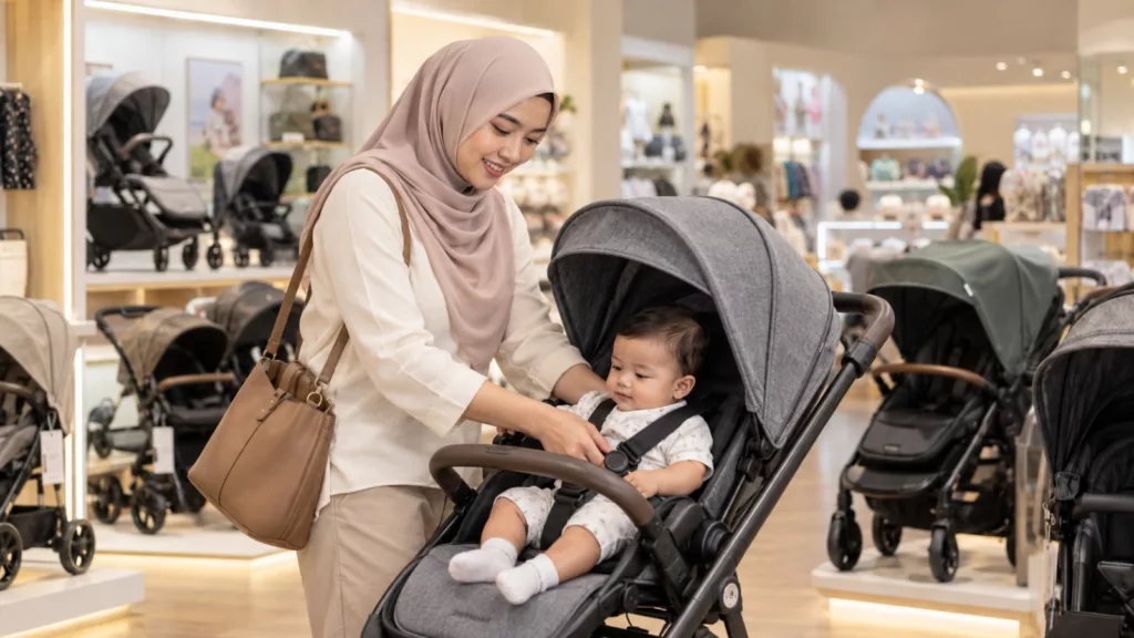 Cara Pilih Stroller Yang Betul: 5 Panduan Penting Yang Ibu Ayah Kena Tahu 3 Cara Pilih Stroller Yang Betul: 5 Panduan Penting Yang Ibu Ayah Kena Tahu