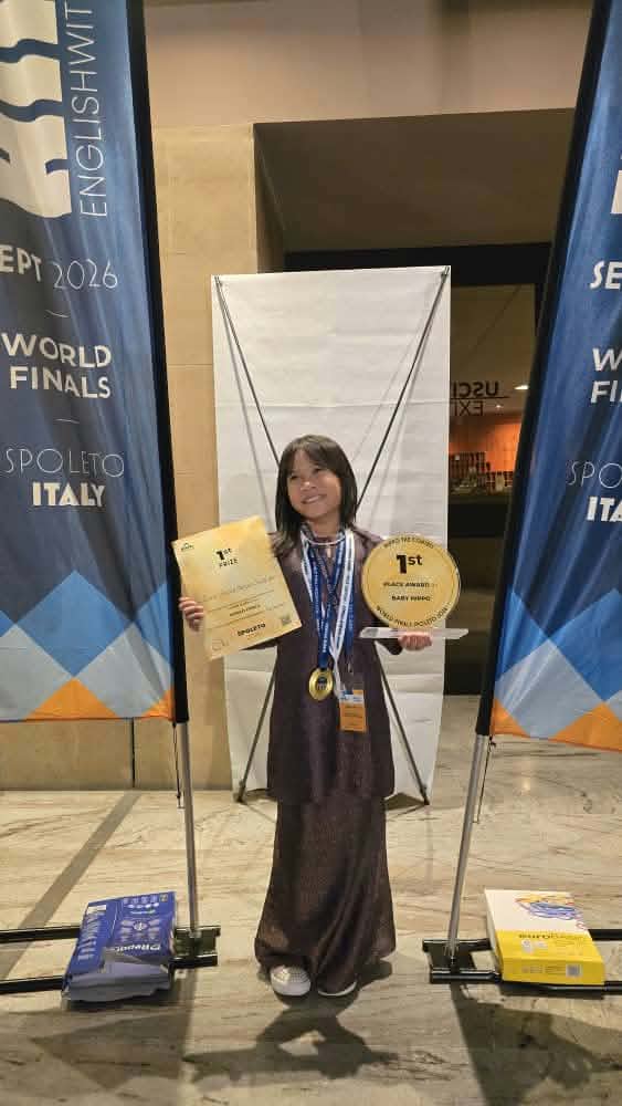 Gagal Pada Percubaan Pertama, Anak Malaysia Usia 8 Tahun Bangkit Jadi Juara Dunia Bahasa Inggeris Di Itali! 5 Gagal Pada Percubaan Pertama, Anak Malaysia Usia 8 Tahun Bangkit Jadi Juara Dunia Bahasa Inggeris Di Itali!