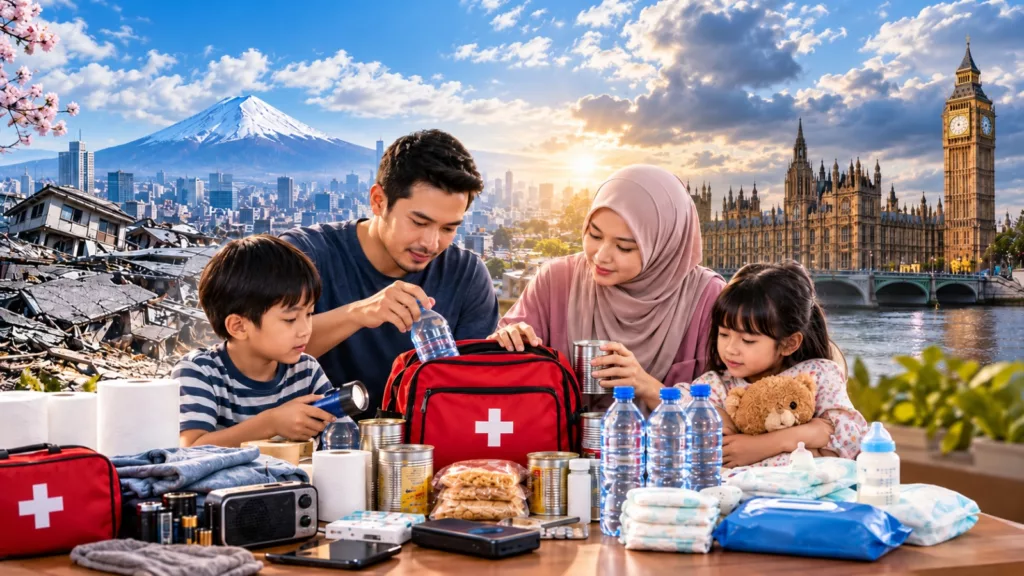 Bekalan Kecemasan: Ini 5 Persediaan Penting Ibu Ayah Kena Tahu, Jepun & UK Dah Beri Peringatan!