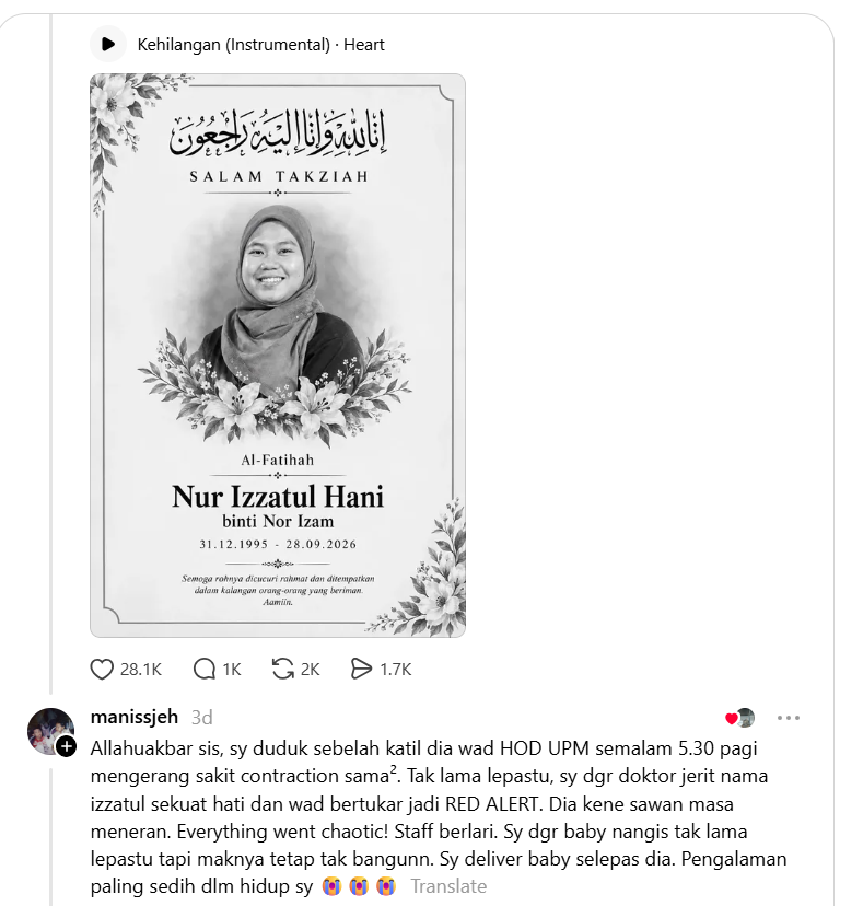Air Ketuban Masuk Saluran Darah Ketika Bersalin, Kenali Amniotic Fluid Embolism Yang Buat Ibu Tiba-Tiba ‘Collapse’ 5 Air Ketuban Masuk Saluran Darah Ketika Bersalin, Kenali Amniotic Fluid Embolism Yang Buat Ibu Tiba-Tiba ‘Collapse’