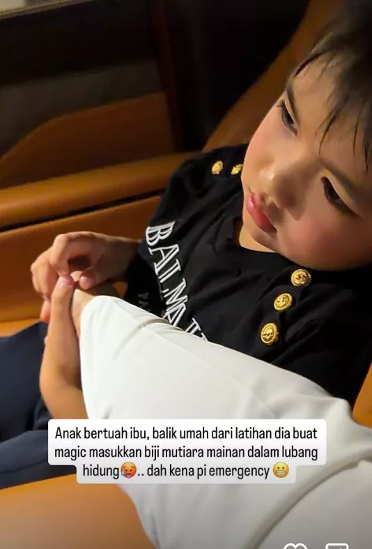 Dato' Siti Nurhaliza Cemas Afwa Masukkan Mutiara Mainan Dalam Hidung, Terpaksa Ke Hospital!
