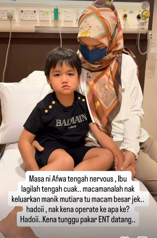 Dato' Siti Nurhaliza Cemas Afwa Masukkan Mutiara Mainan Dalam Hidung, Terpaksa Ke Hospital!