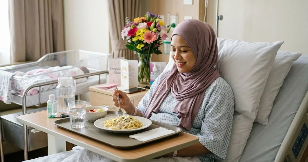 Ibu Lepas Bersalin Makan Pasta, Mak Pula Risau Tak Berpantang! Ini Penjelasan Doktor! 3 Ibu Lepas Bersalin Makan Pasta, Mak Pula Risau Tak Berpantang! Ini Penjelasan Doktor!