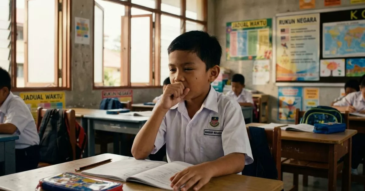 Jerebu Cetus Bronchospasm Pada Anak, Bahaya Jika Batuk Berterusan! 4 Jerebu Cetus Bronchospasm Pada Anak, Bahaya Jika Batuk Berterusan!