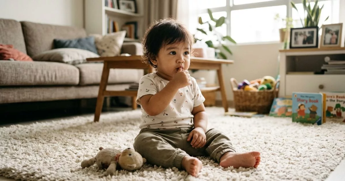 Anak Suka Hisap Jari, Jangan Cepat Larang! Tapi Bila Perlu Risau?