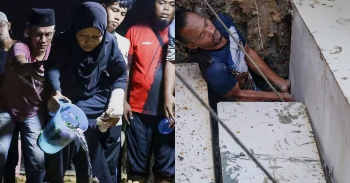 Ibu Reda, Tiga Beradik Kemalangan Dikebumikan Dalam Satu Liang Lahad! Ibu Reda, Tiga Beradik Kemalangan Dikebumikan Dalam Satu Liang Lahad!