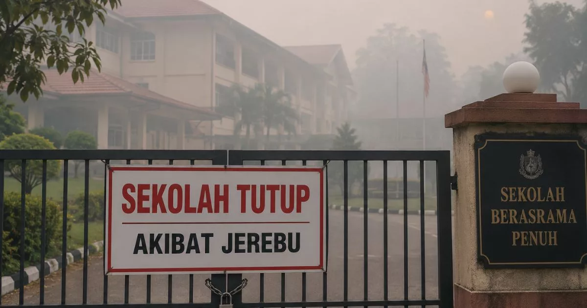 Sekolah Tutup Akibat Jerebu, Macam Mana Nasib Murid Asrama? Ini Penjelasan KPM! 3 Sekolah Tutup Akibat Jerebu, Macam Mana Nasib Murid Asrama? Ini Penjelasan KPM!