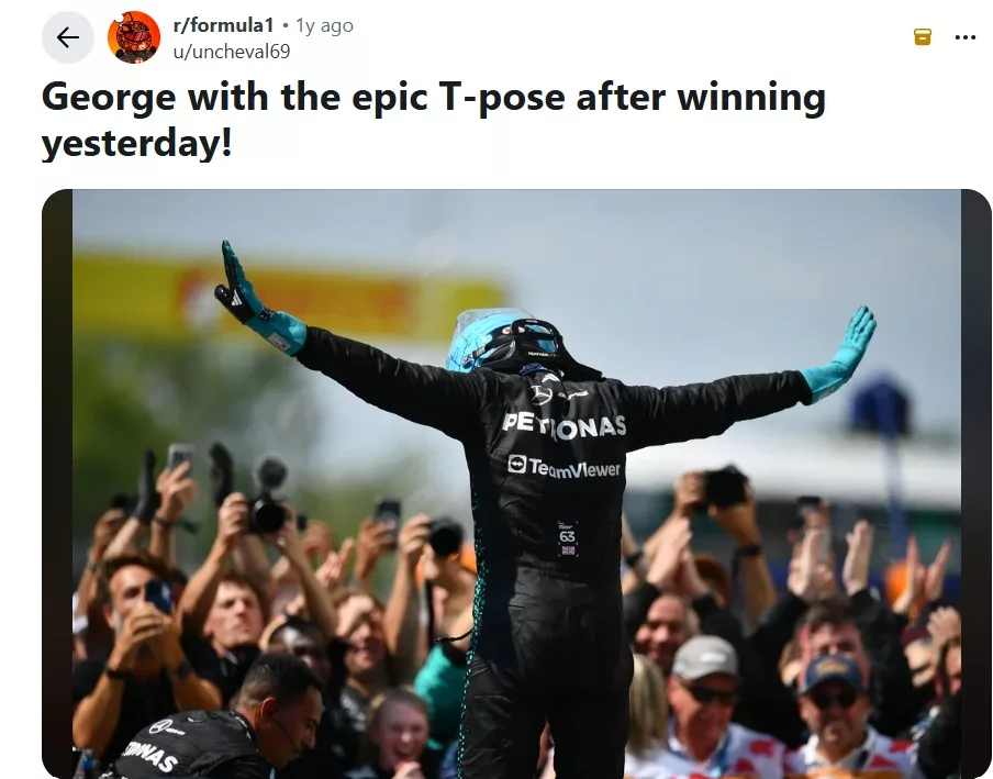 George Russell T-Pose: Aksi Comel Budak Cilik F1 Ini Buat Ramai Teruja, Rupanya Memang Main Go-Kart! 5 George Russell T-Pose: Aksi Comel Budak Cilik F1 Ini Buat Ramai Teruja, Rupanya Memang Main Go-Kart!