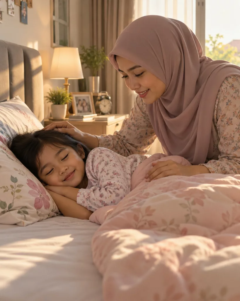 Rutin Anak Bangun Pagi: 5 Amalan Positif Ibu Ini, Tak Perlu Kejut Berkali-kali 4 Rutin Anak Bangun Pagi: 5 Amalan Positif Ibu Ini, Tak Perlu Kejut Berkali-kali