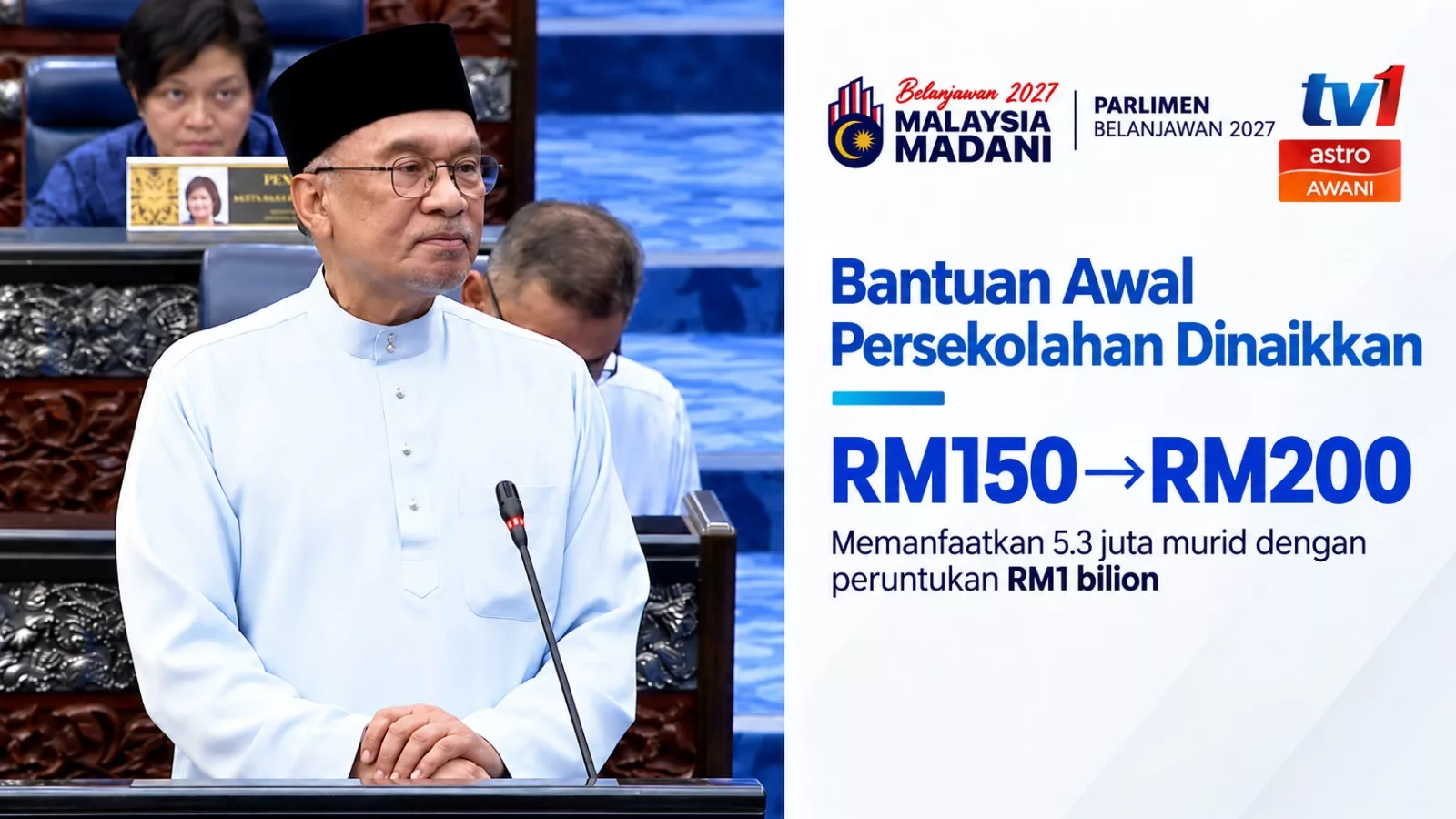 Bantuan Awal Persekolahan Naik RM200, Berita Gembira Buat Ibu Ayah! 4 Anak Dapat RM800! 3 Bantuan Awal Persekolahan Naik RM200, Berita Gembira Buat Ibu Ayah! 4 Anak Dapat RM800!