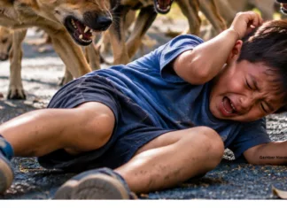Budak Lelaki 7 Tahun Cedera Parah Diserang Lapan Anjing Liar Ketika Bermain Di Taman Permainan