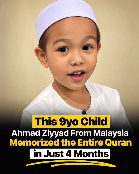Hafaz Al-Quran Dalam 4 Bulan, Kejayaan Luar Biasa Ahmad Ziyyad Usia 9 Tahun, Rupanya Ini Rahsia Kejayaan!