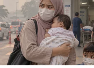 Jerebu Sangat Berbahaya Kepada Bayi, KKM Beri Amaran Ibu Ayah Jangan Ambil Mudah!