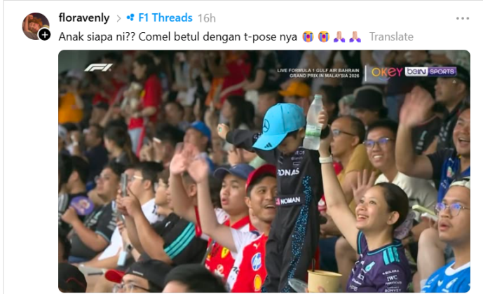 George Russell T-Pose: Aksi Comel Budak Cilik F1 Ini Buat Ramai Teruja, Rupanya Memang Main Go-Kart! 6 George Russell T-Pose: Aksi Comel Budak Cilik F1 Ini Buat Ramai Teruja, Rupanya Memang Main Go-Kart!