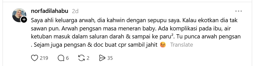 Air Ketuban Masuk Saluran Darah Ketika Bersalin, Kenali Amniotic Fluid Embolism Yang Buat Ibu Tiba-Tiba ‘Collapse’ 6 Air Ketuban Masuk Saluran Darah Ketika Bersalin, Kenali Amniotic Fluid Embolism Yang Buat Ibu Tiba-Tiba ‘Collapse’