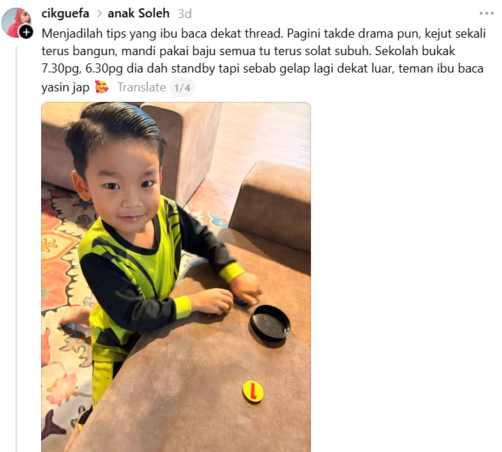 Rutin Anak Bangun Pagi: 5 Amalan Positif Ibu Ini, Tak Perlu Kejut Berkali-kali 3 Rutin Anak Bangun Pagi: 5 Amalan Positif Ibu Ini, Tak Perlu Kejut Berkali-kali