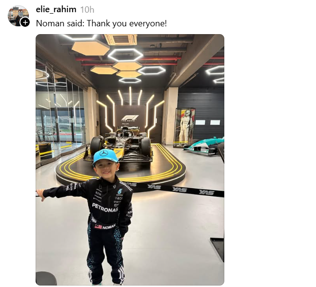 George Russell T-Pose: Aksi Comel Budak Cilik F1 Ini Buat Ramai Teruja, Rupanya Memang Main Go-Kart! 4 George Russell T-Pose: Aksi Comel Budak Cilik F1 Ini Buat Ramai Teruja, Rupanya Memang Main Go-Kart!